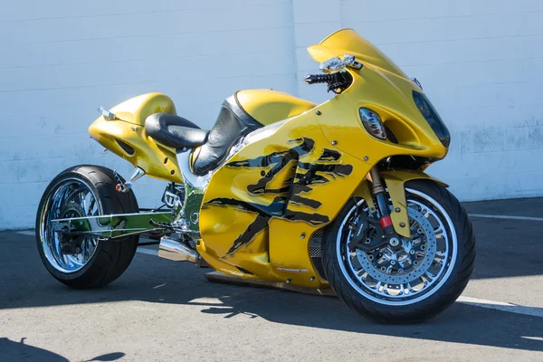 Suzuki hayabusa em exposição — Fotografia de Stock