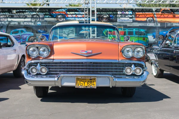 58 Chevrolet Impala Coupe on display — Stock Photo, Image