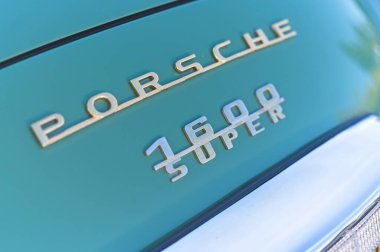 Los Angeles, California, ABD, 12 Ekim 2025 Porsche 1600 Super araba Superecar Sunday etkinliği sırasında sergileniyor.