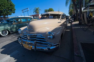 Los Angeles, Kaliforniya, ABD, 2 Kasım 2025 Chevrolet Fleetline Canoga Park Dia de los Muertos Festivali sırasında.