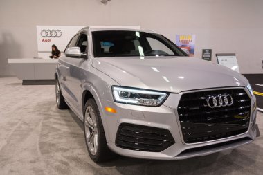 Audi Q3 Suv ekranda.