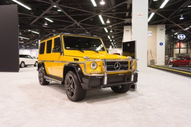 Mercedes-Benz G550 ekranda.