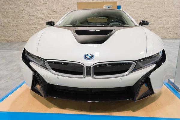 BMW i8 em exposição . — Fotografia de Stock
