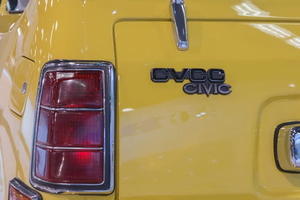 Honda Civic CVCC exposé . — Photo