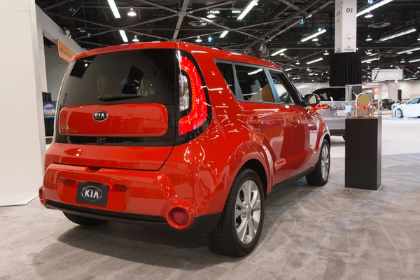 KIA Soul на дисплеї. — стокове фото