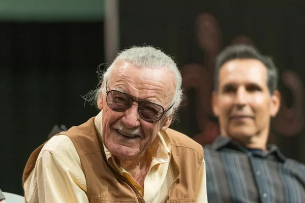 Stan lee amerikanischer comicautor — Stockfoto