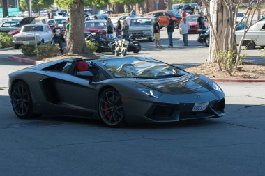 Lamborghini Aventador ekranda görüntüleme
