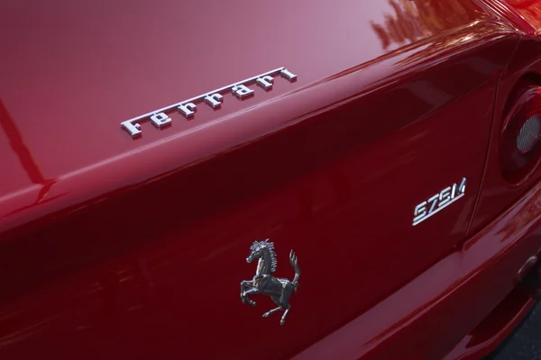 Ferrari 575m Maranello στην οθόνη — Φωτογραφία Αρχείου