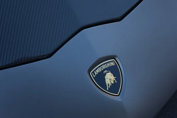 Έμβλημα της Lamborghini στην οθόνη — Φωτογραφία Αρχείου