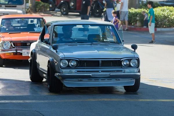 Nissan skyline auf dem display — Stockfoto