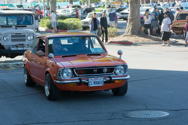 Toyota Corolla, a kijelzőn — Stock Fotó