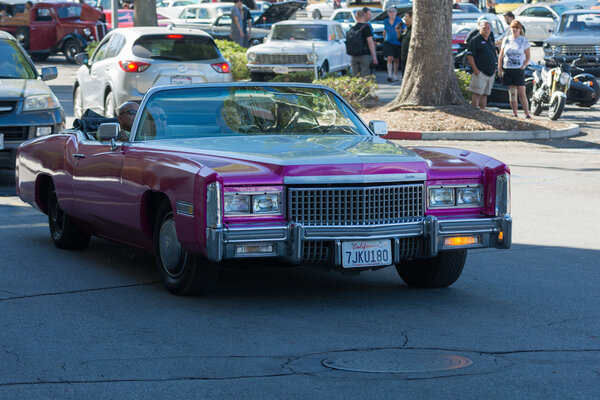 Cadillac Eldorado Convertible on display
