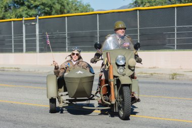Kıdemli bir motosiklet sürücüleri