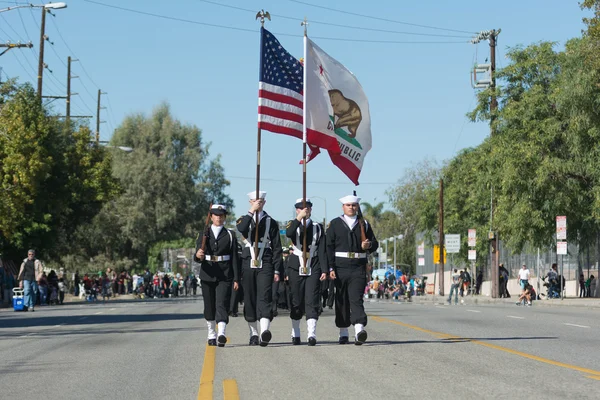 Joint Service Color Guard — Stock Photo, Image