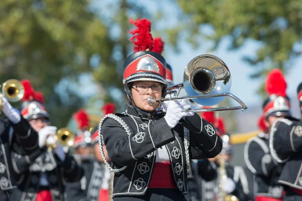 Participating school band — Stock Photo, Image