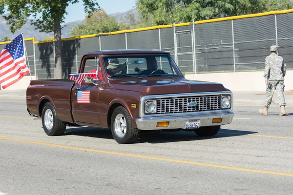 Oldtimer-Truck ausgestellt — Stockfoto