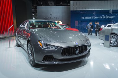 Maserati Ghibli ekranda