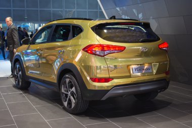 Hyndai Tucson on display