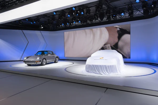 Porsche debut on display — 스톡 사진