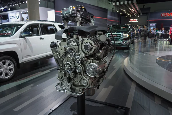 Motor GMC en pantalla — Foto de Stock