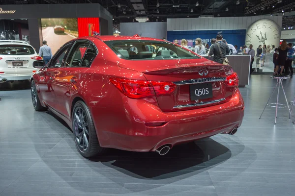 Infiniti Q50S on display — Stock Photo, Image