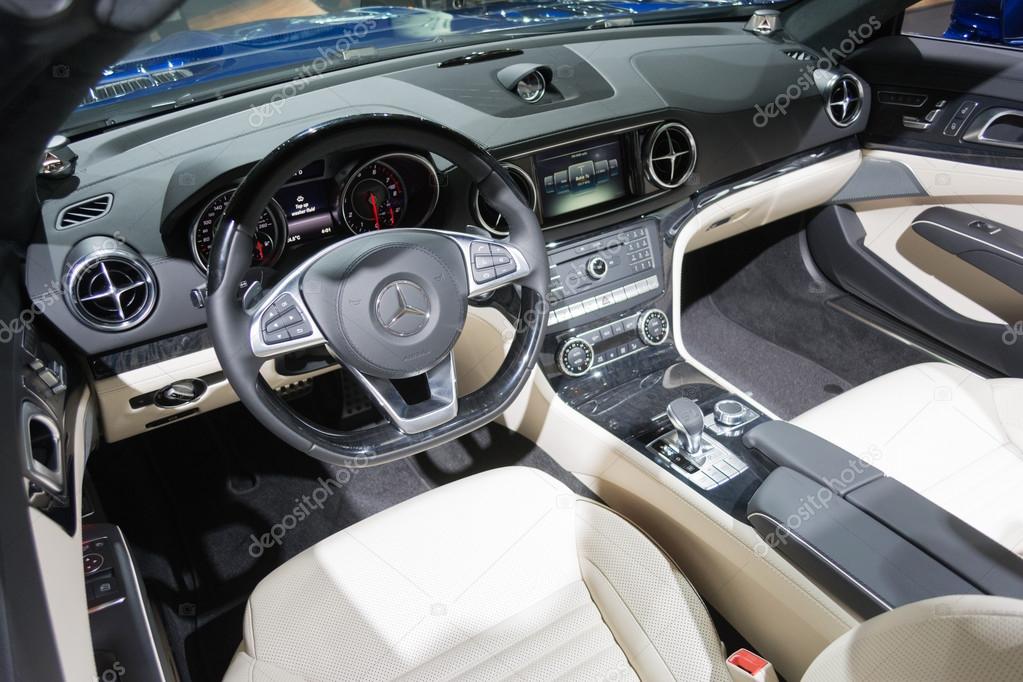 Mercedes Benz Innenraum Redaktionelles Stockfoto