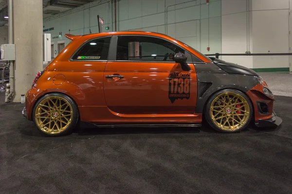 Fiat 500  tuning on display — 스톡 사진