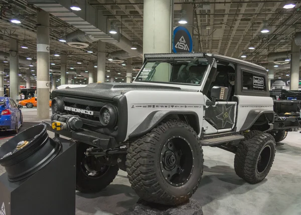 Bronco truck tuning on display — стокове фото