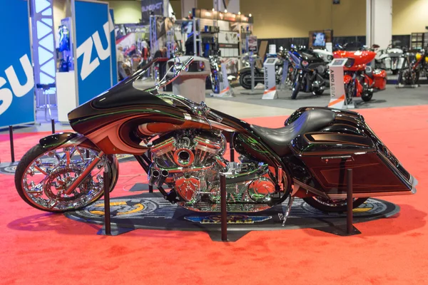 stock image Custom bike on display