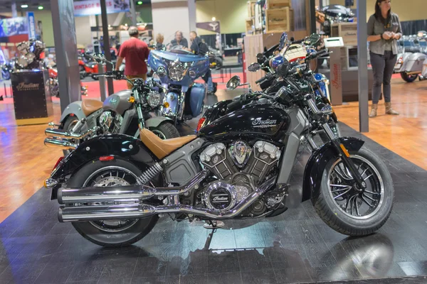 Indian Scout på displayen — Stockfoto