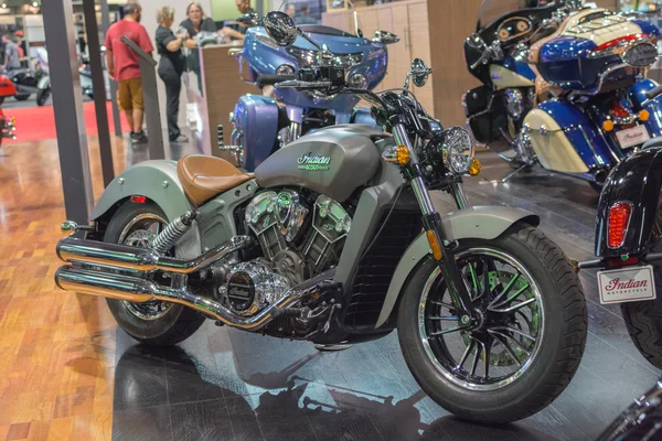 Indian Scout on display — Stock Photo, Image