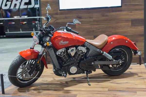 Indian Scout na displeji — Stock fotografie