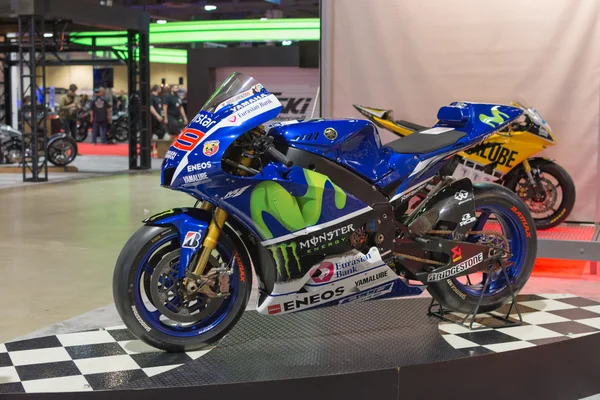 Yamaha YZR-M1 Movistar Team — Foto de Stock