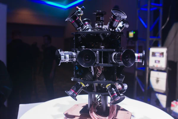 360 градусів віртуальної реальності камери системи — стокове фото