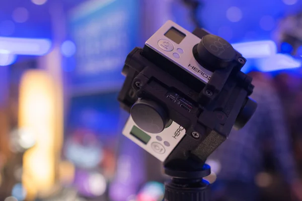 360 graders virtuella verkligheten kamerasystem — Stockfoto