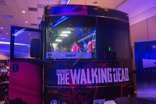 Overkills The Walking Dead Vr-εμπειρία Rv λεωφορείο — Φωτογραφία Αρχείου