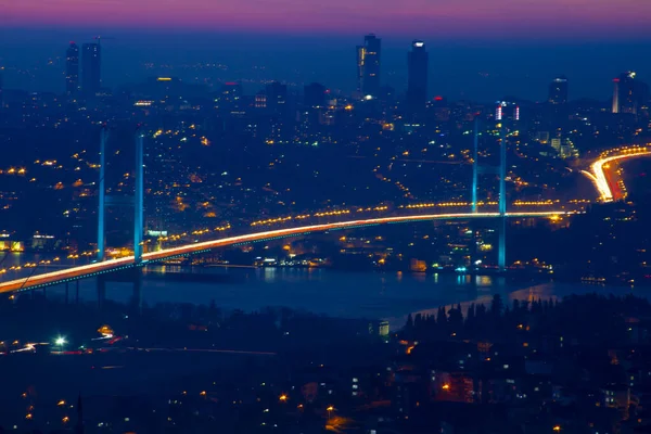 Julio Puente Los Mártires Anteriormente Puente Del Bósforo Primer Puente — Foto de Stock