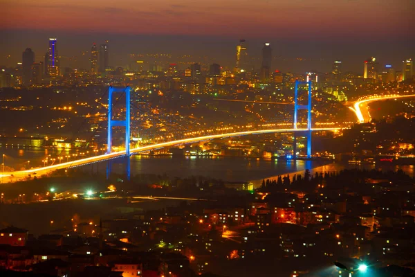 Juli Märtyrerbrücke Ehemals Bosporus Brücke Oder Erste Brücke Bezug Auf — Stockfoto