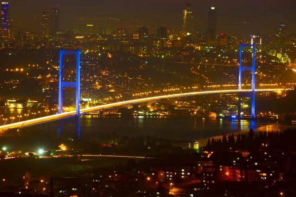 Juli Martelaarsbrug Voorheen Bosporusbrug Eerste Brug Naar Aanleiding Van Het — Stockfoto