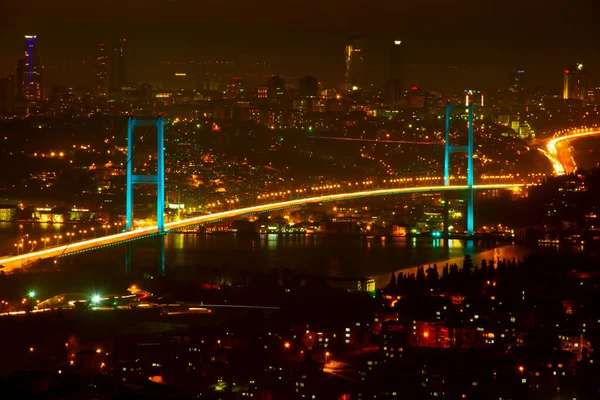 Juli Märtyrerbrücke Ehemals Bosporus Brücke Oder Erste Brücke Bezug Auf — Stockfoto