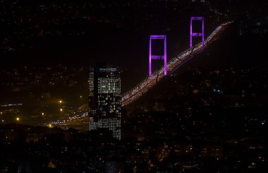 15 Temmuz Şehitler Köprüsü, eski adıyla Boğaz Köprüsü ya da Birinci Köprü, boğaza inşa edilen ilk köprü olması nedeniyle Karadeniz ile Marmara Denizi 'ni birbirine bağlayan üç asma köprüden biridir..