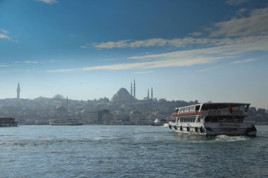 Boğazdaki yolculara 160 yıllık deneyimli feribot hizmeti veren Şehir Hatları Feribotları