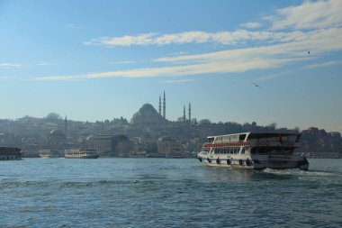 Boğazdaki yolculara 160 yıllık deneyimli feribot hizmeti veren Şehir Hatları Feribotları