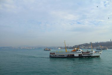 Boğazdaki yolculara 160 yıllık deneyimli feribot hizmeti veren Şehir Hatları Feribotları