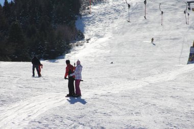 Bursa 'nın Uludağ kenti, 2543 metre yükseklikteki dağlarla ve Türkiye' nin en büyük kış sporları merkezinin doğasıyla iç içe..
