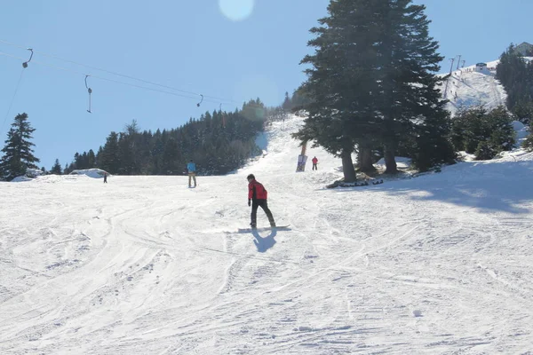 우루다그 Uludag 부르사 Bursa 2543M 달하는 지대와 최대의 스포츠 센터의 — 스톡 사진