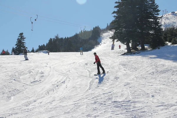 우루다그 Uludag 부르사 Bursa 2543M 달하는 지대와 최대의 스포츠 센터의 — 스톡 사진