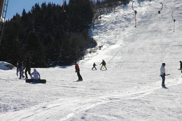 우루다그 Uludag 부르사 Bursa 2543M 달하는 지대와 최대의 스포츠 센터의 — 스톡 사진