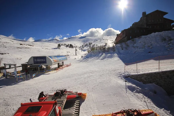 우루다그 Uludag 부르사 Bursa 2543M 달하는 지대와 최대의 스포츠 센터의 — 스톡 사진