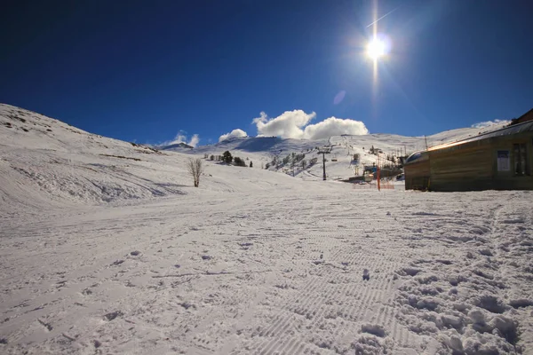 우루다그 Uludag 부르사 Bursa 2543M 달하는 지대와 최대의 스포츠 센터의 — 스톡 사진